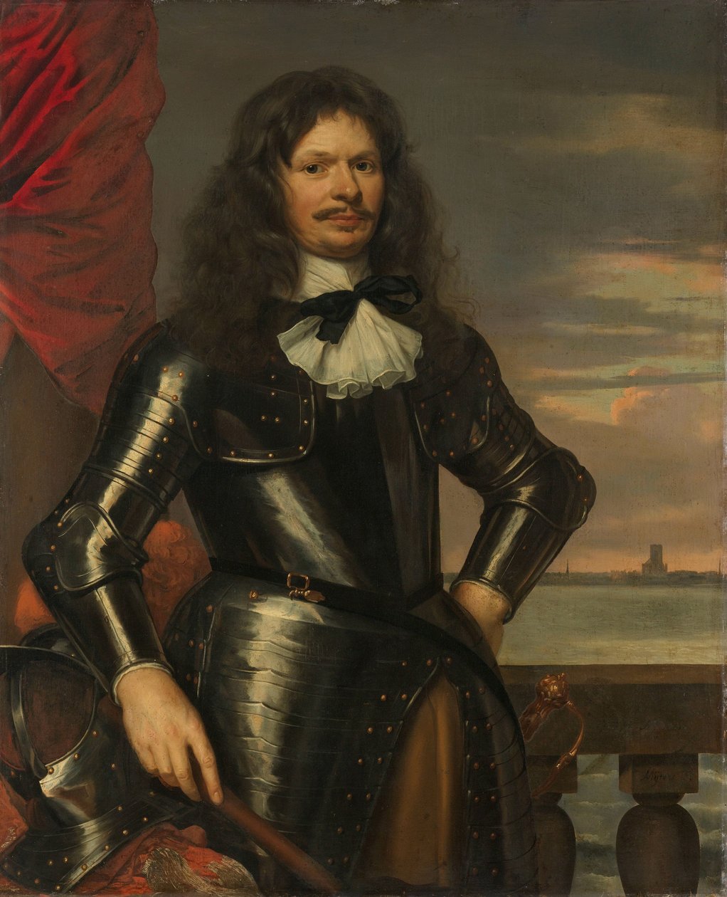 John av Beaumont. Oberst i Holland-vaktene og sjef for Den Briel av Jan Mijtens