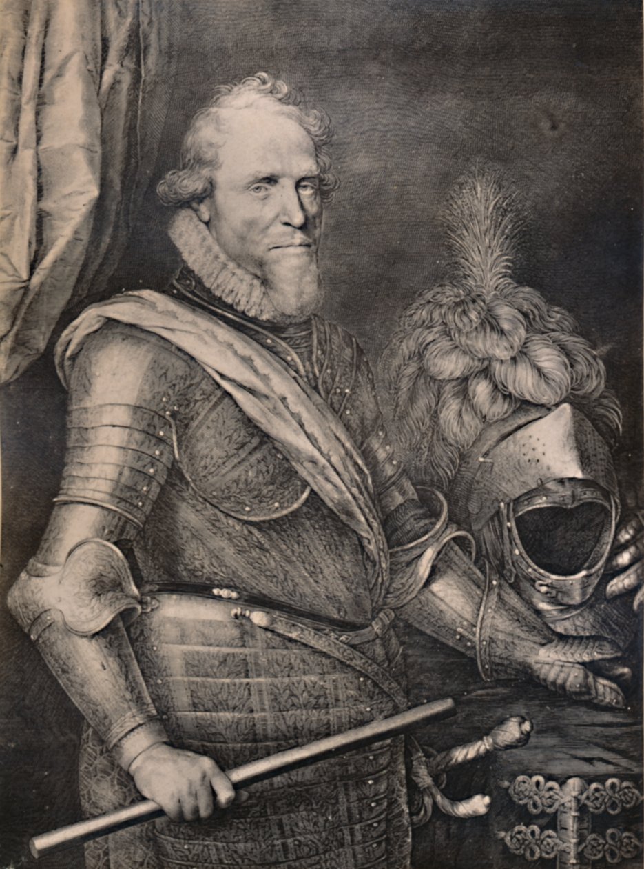 Maurice av Nassau, Prince of Orange, tidlig på 1600-tallet 1894 av Jan Muller