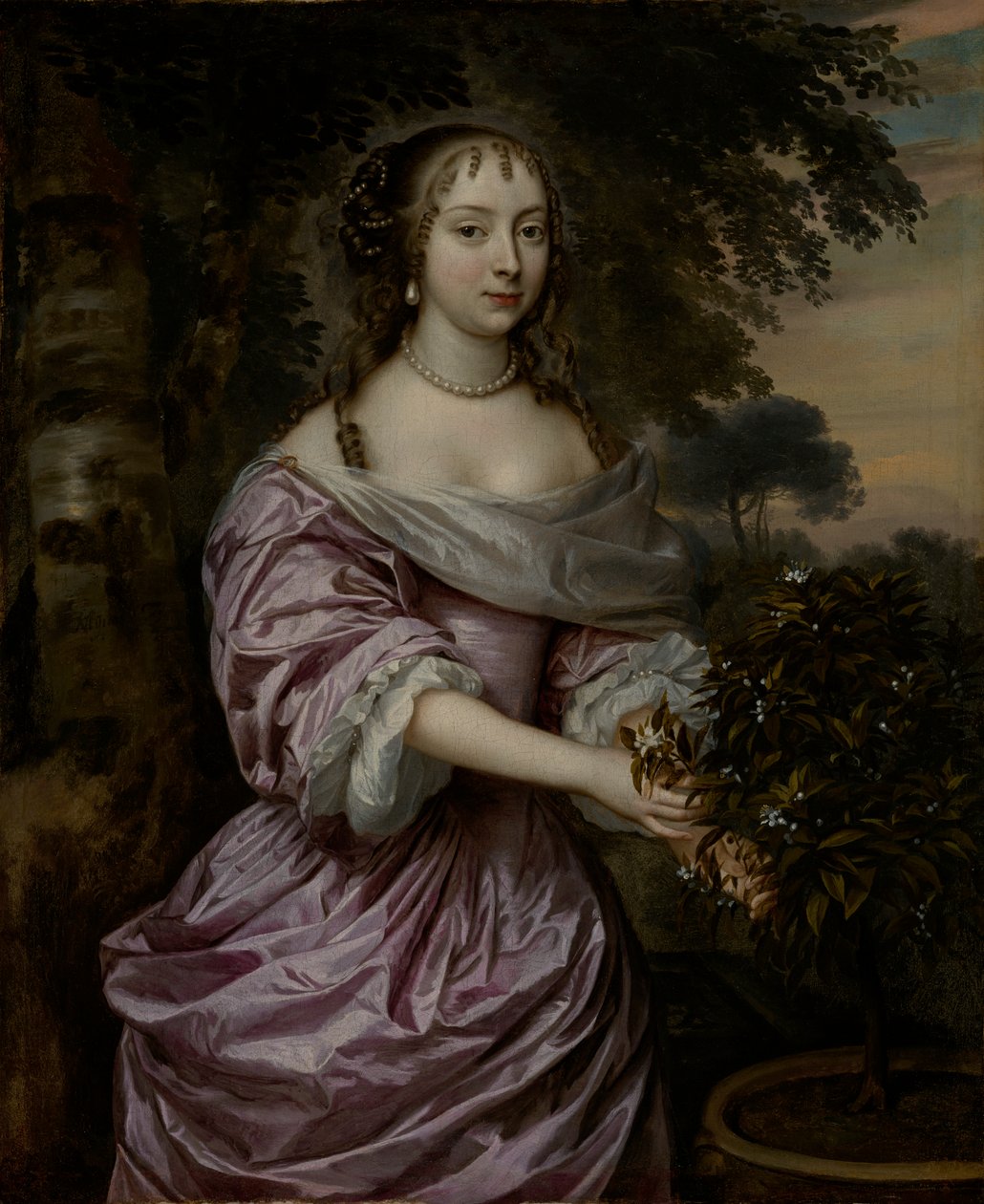 Portrett av en kvinne, 1660-tallet av Jan Mytens or Mijtens