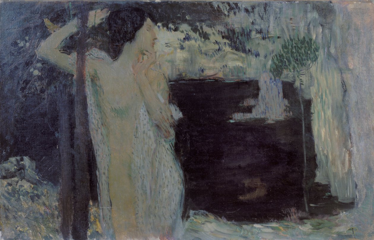 Kvinne ved Black Lake, 1904 av Jan Preisler