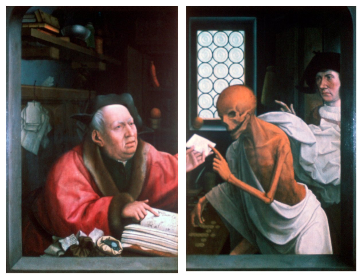 Dødens ankomst, c1485-1529 av Jan Provoost