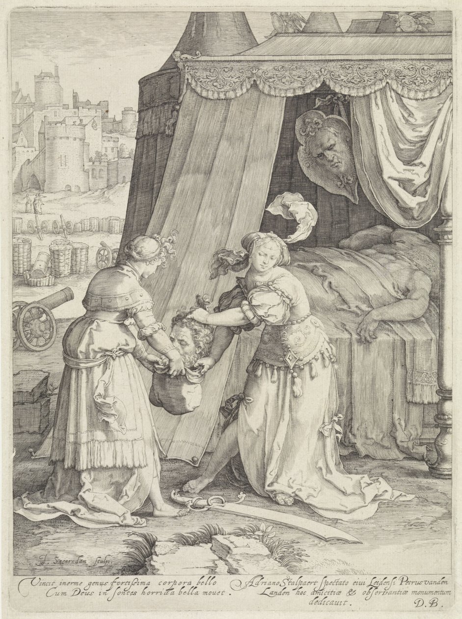 Judith med hodet til Holofernes av Jan Saenredam