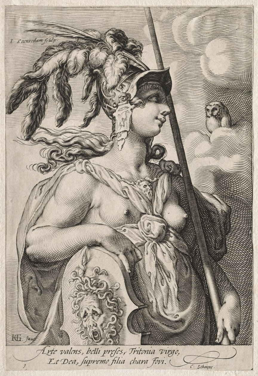 Pallas Athena av Jan Saenredam
