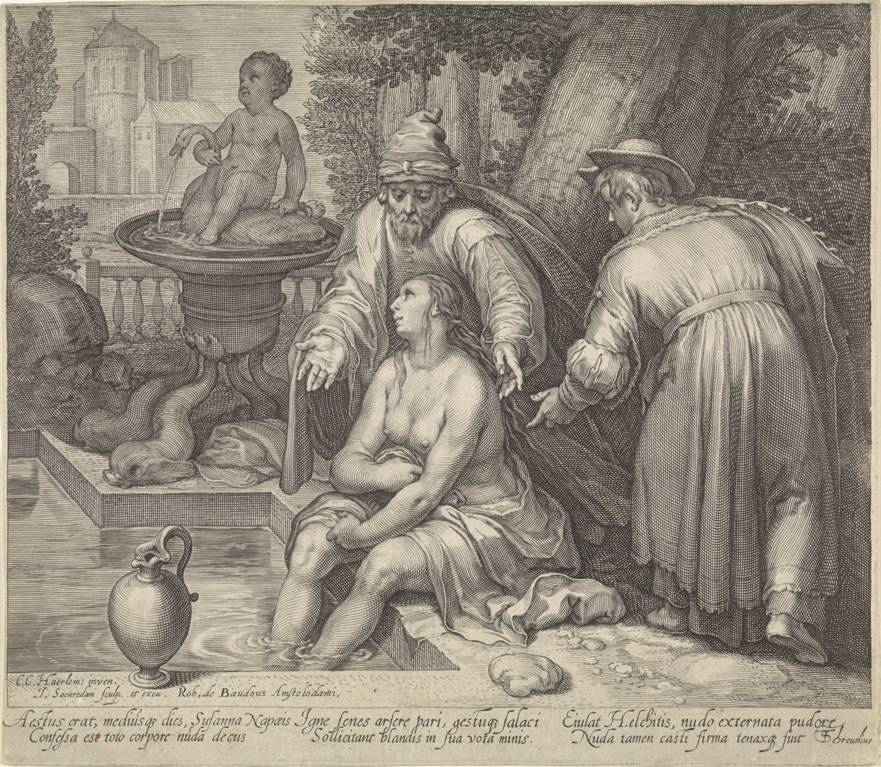 Susanna og de eldste av Jan Saenredam