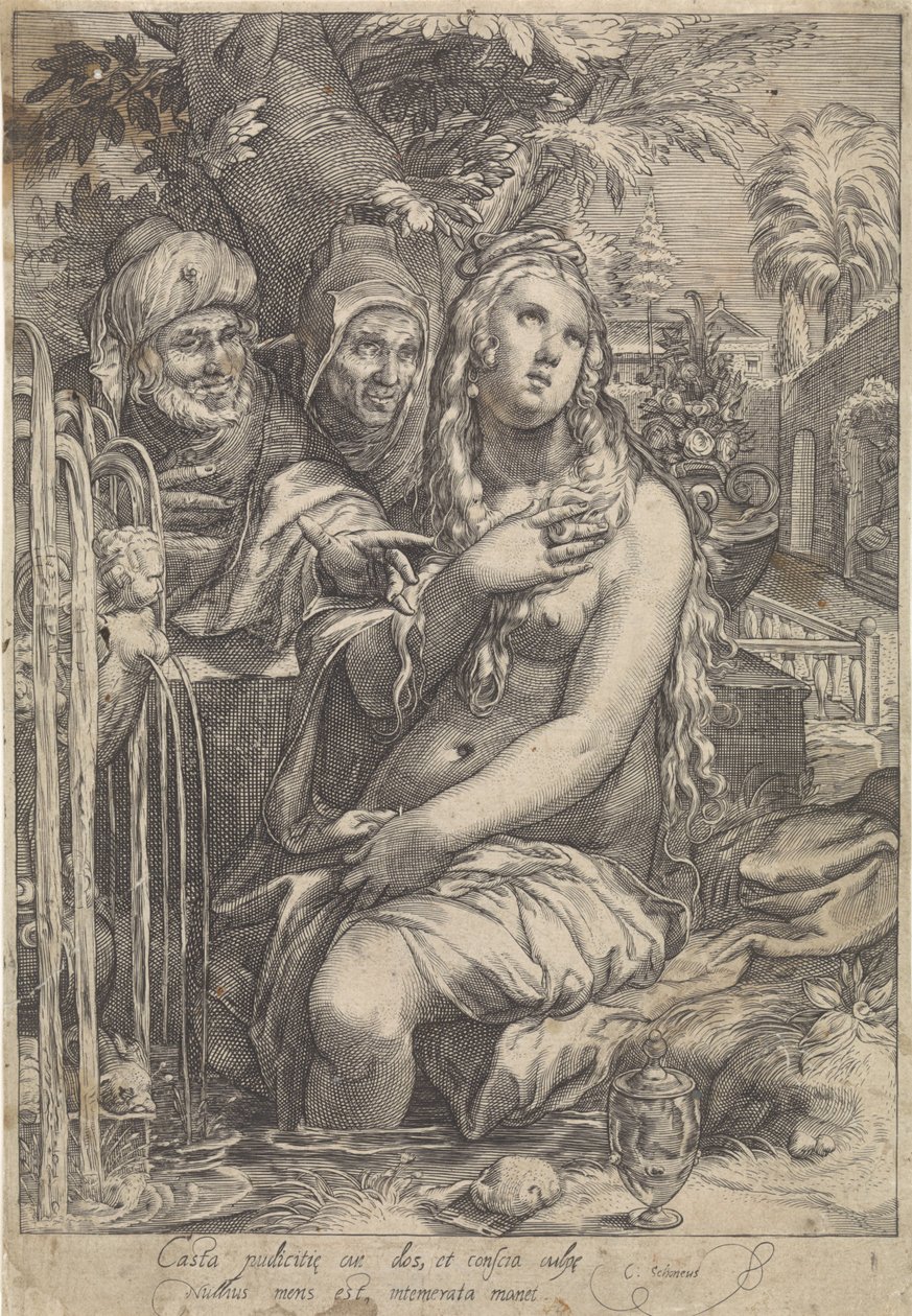 Susanna og de eldste av Jan Saenredam