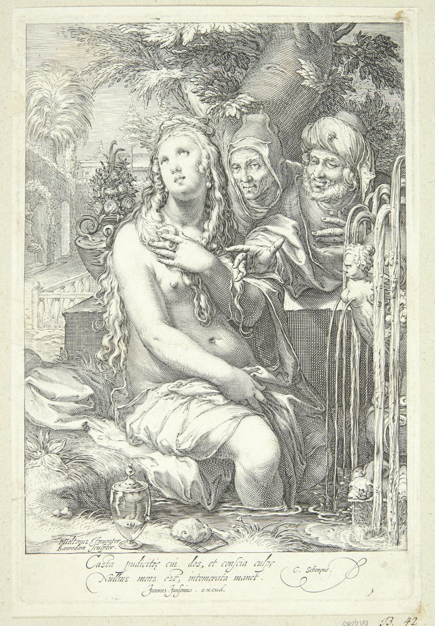 Susanna og de eldste av Jan Saenredam