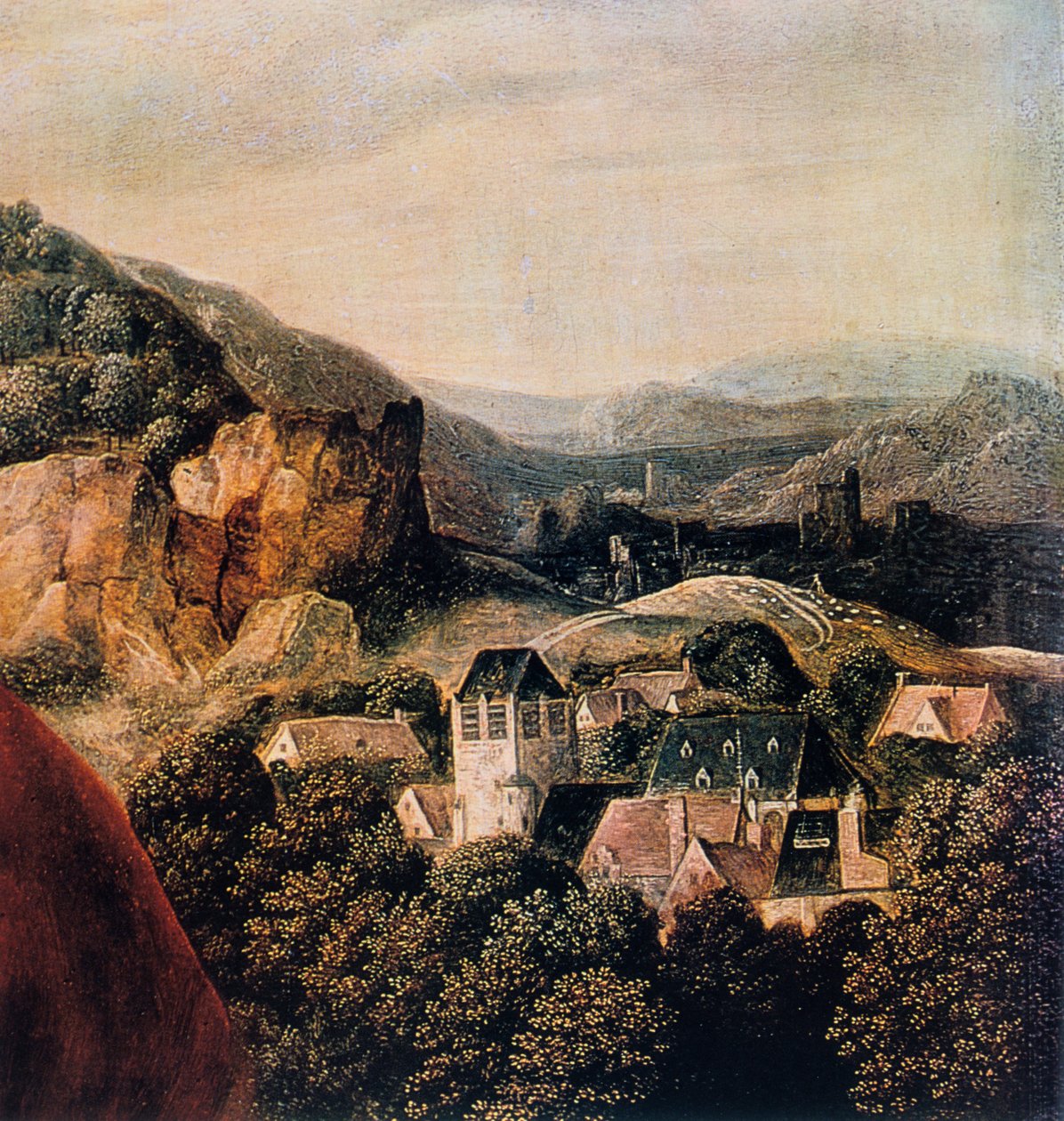 St Hieronymus, detalj, 1543. av Jan Sanders van Hemessen