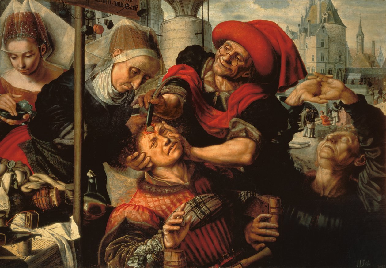 Kirurgen av Jan Sanders van Hemessen