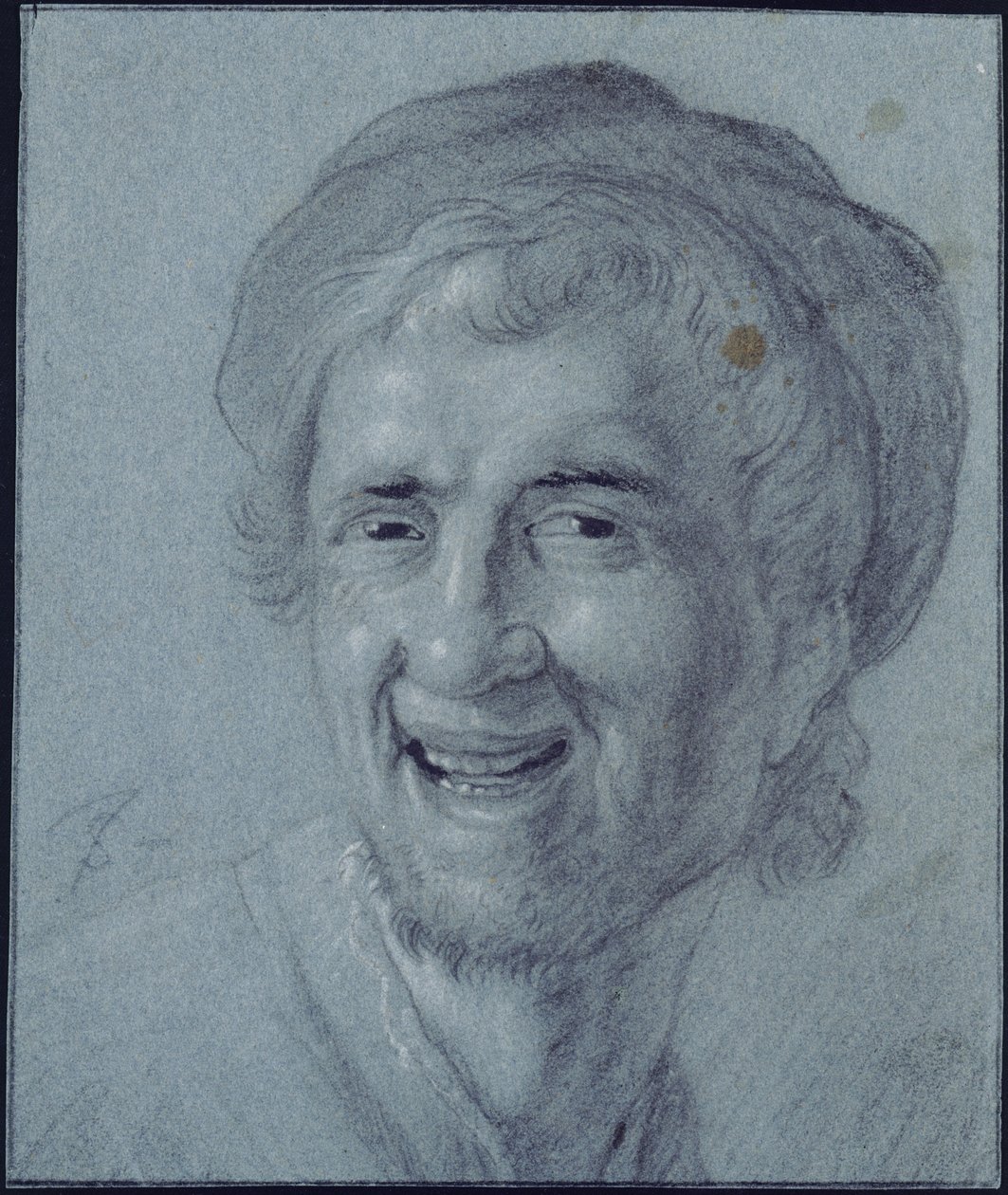 Leende Rembrandt (kopi etter Rembrandts tidlige selvportrett hos F. Stoop i Byfleet) av Jan Steen