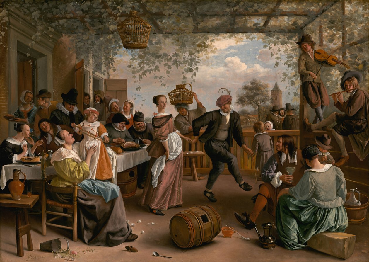 Det dansende paret av Jan Steen