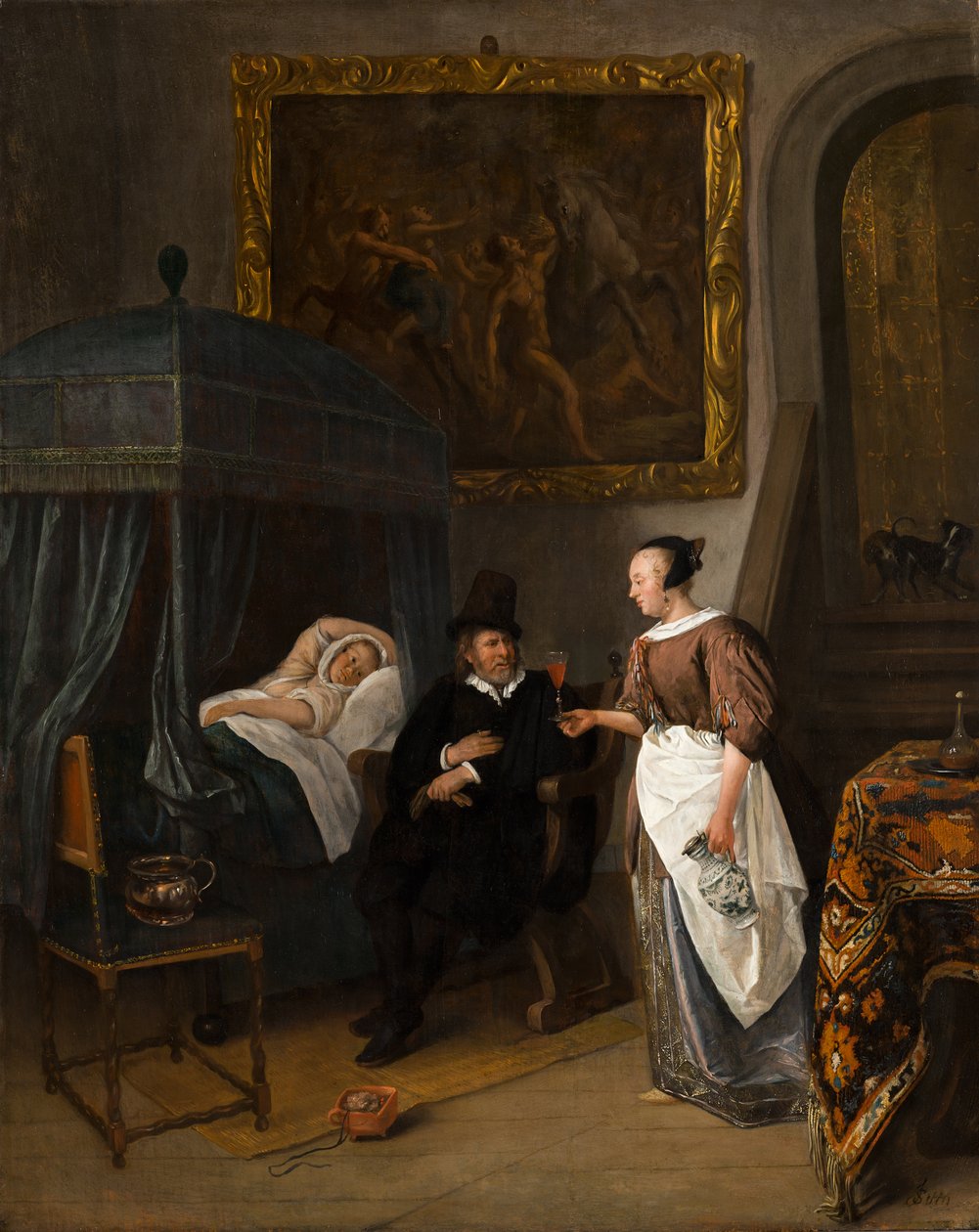 Legens besøk av Jan Steen