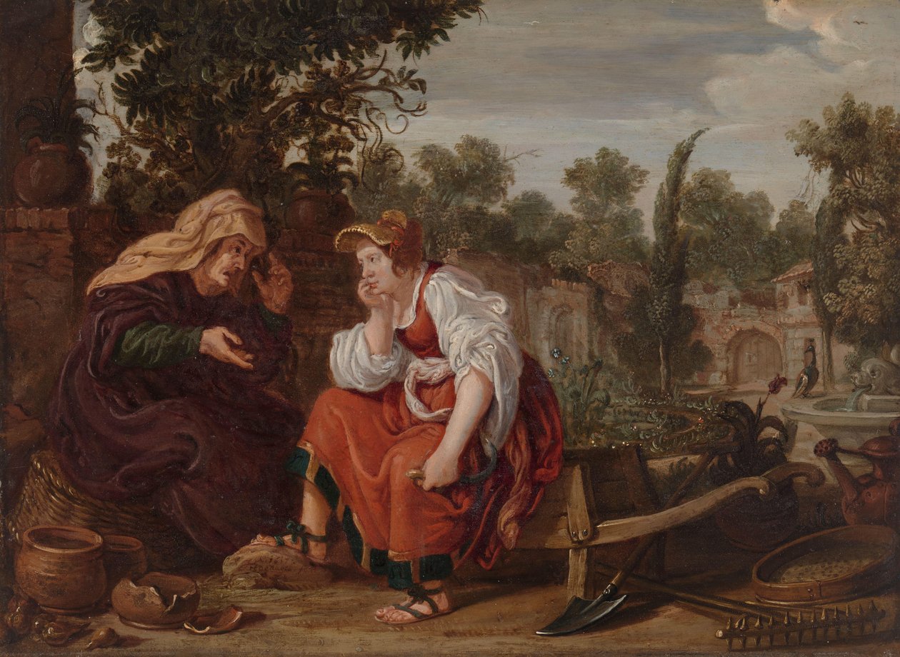 Vertumnus og Pomona av Jan Tengnagel