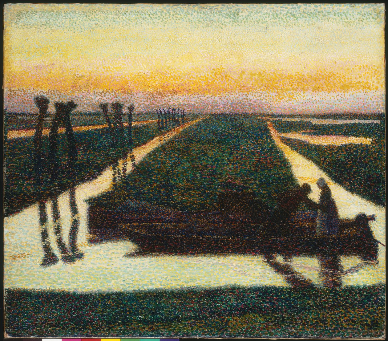 Pants In Waterland (olje på lerret) av Jan Toorop