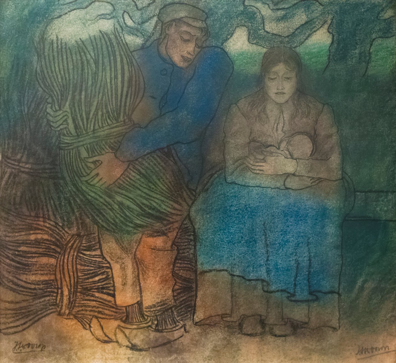 Foreldres lykke av Jan Toorop
