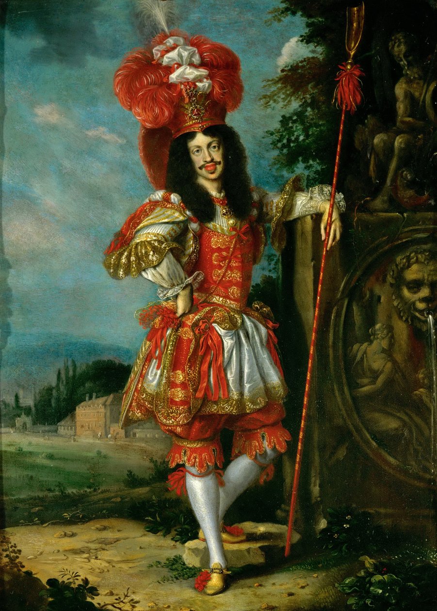 Keiser Leopold I 1640-1705 i en teaterdrakt, 1667 av Jan Thomas