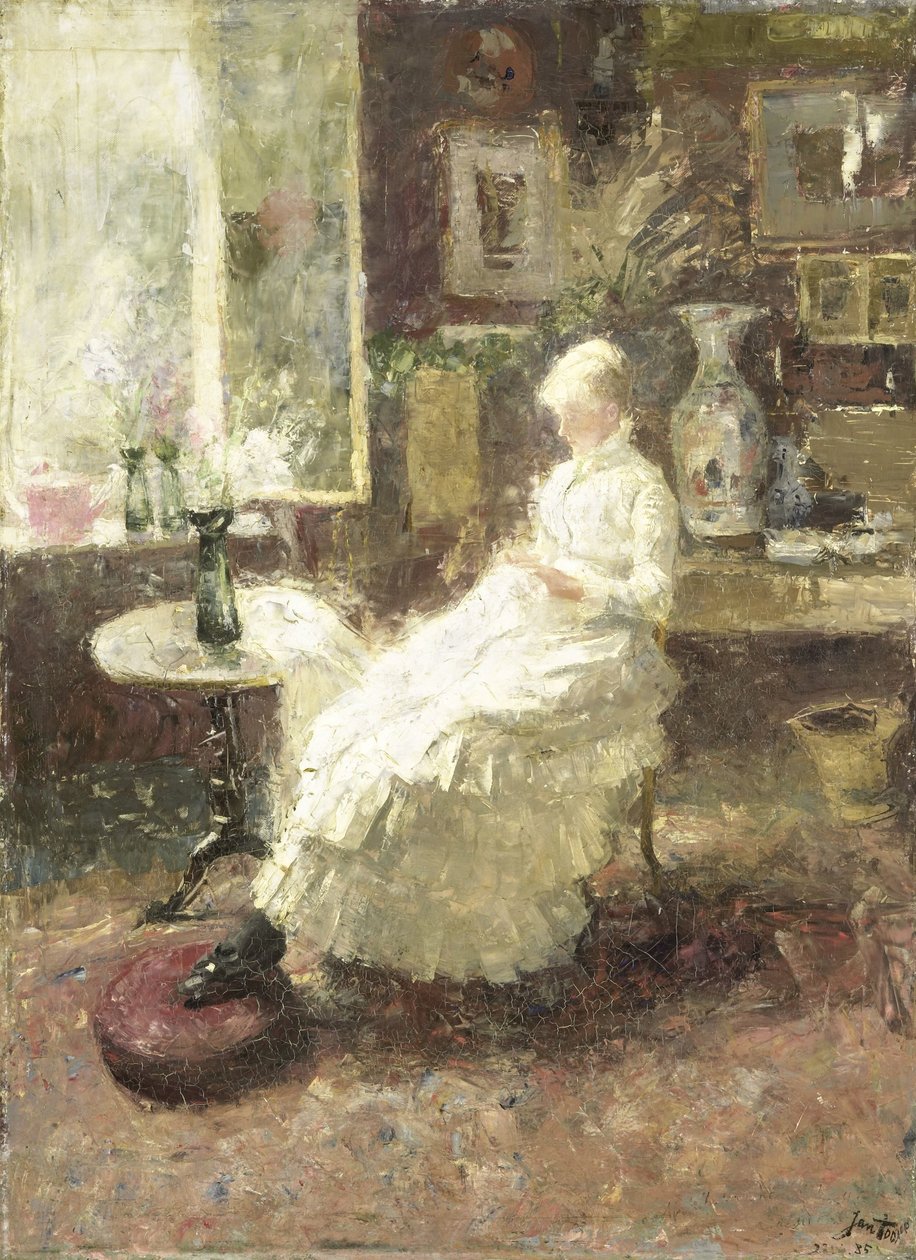 Annie Hall til Lissadell, Surrey av Jan Toorop