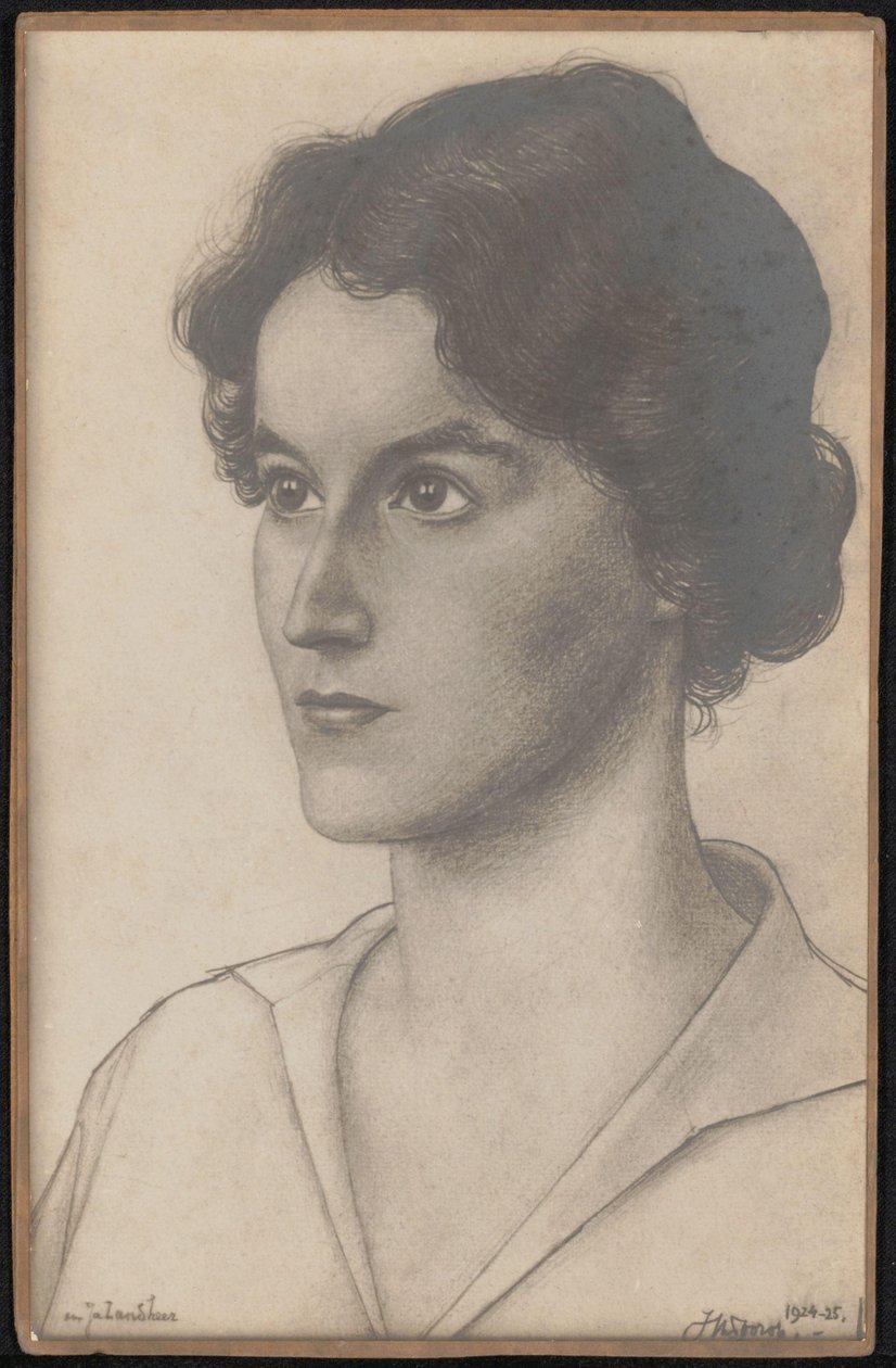 Fotogjengivelse til Jenny Kraft av Jan Toorop