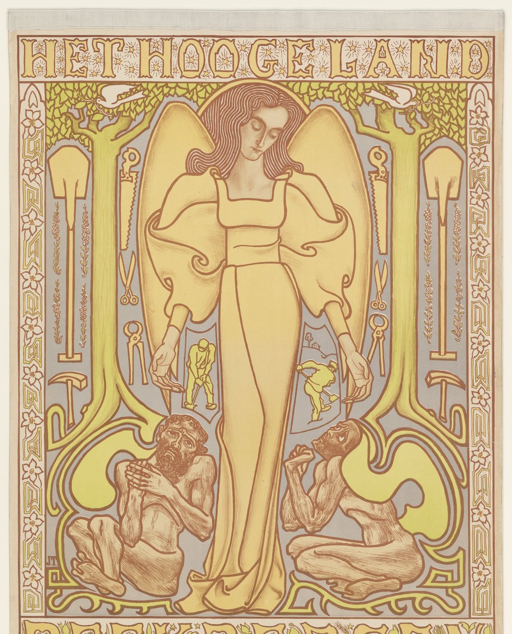 Det høye landet. Beekbergen (tittel på objekt) av Jan Toorop