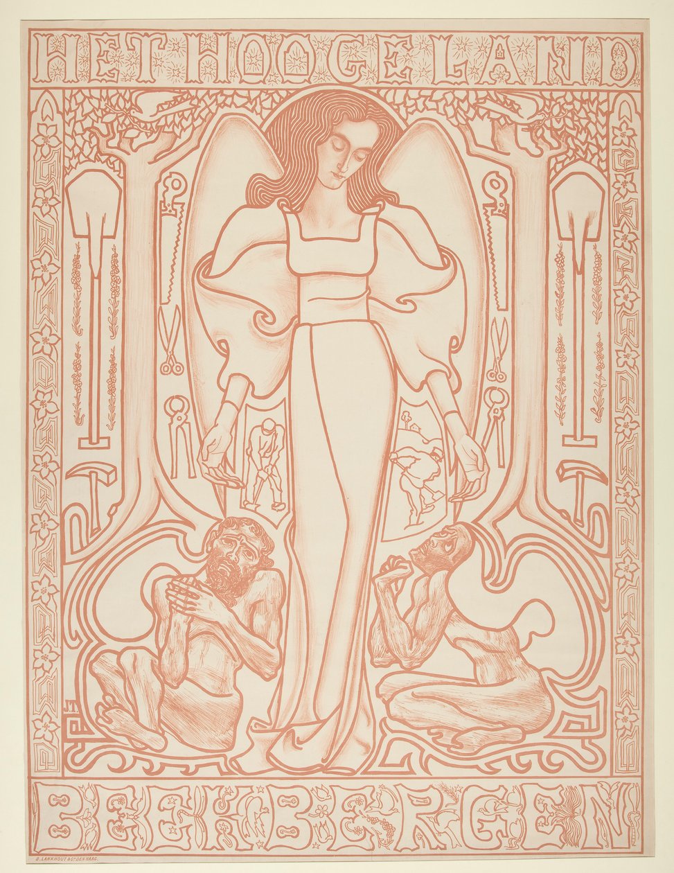 The Hooge Land, Beekbergen av Jan Toorop
