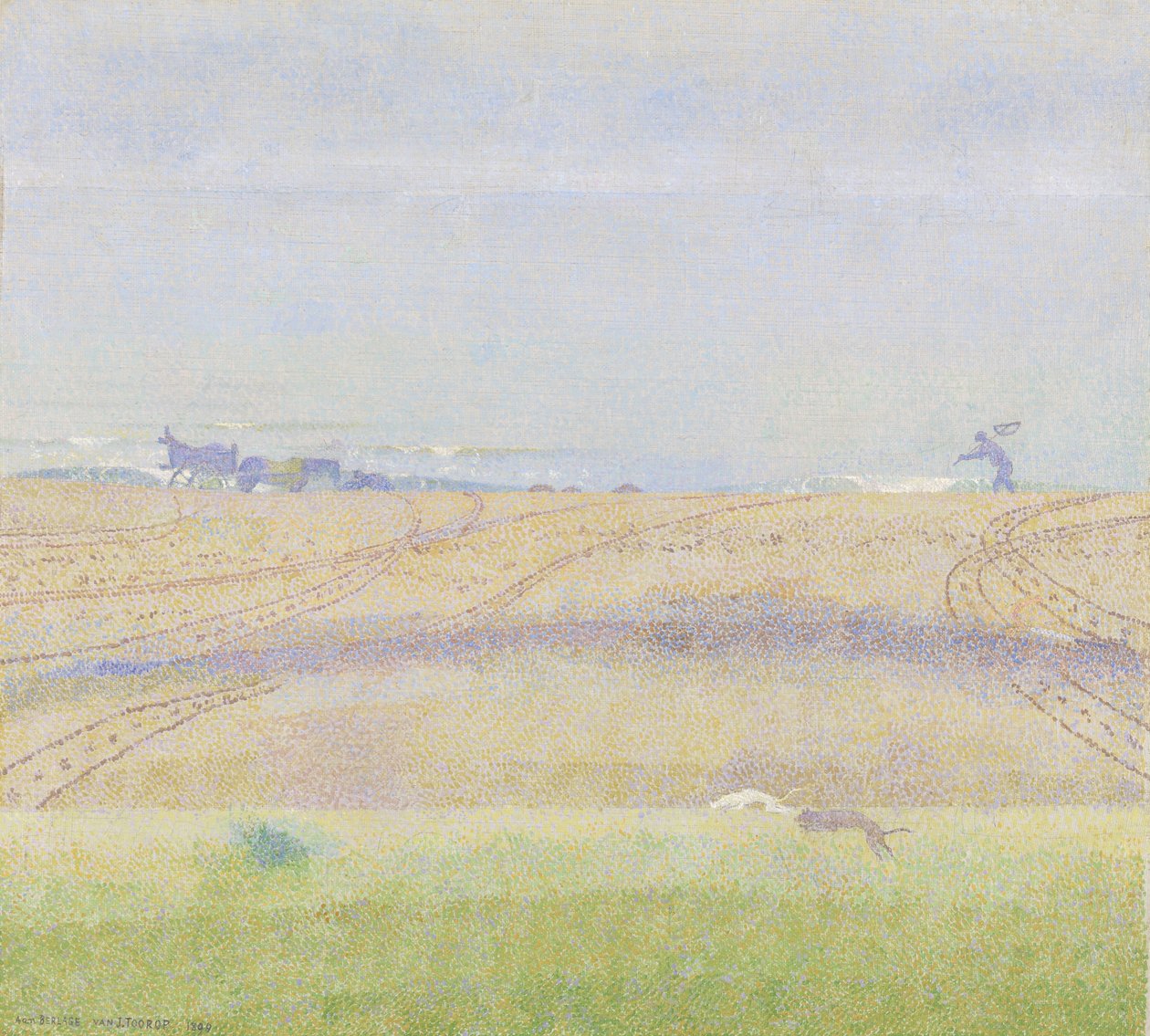 Tåket hav av Jan Toorop