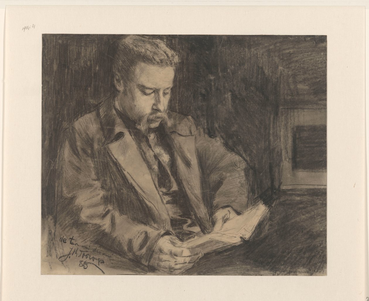 Portrett av Engelbert van Bevervoorde, slottsvokter av Muiden av Jan Toorop