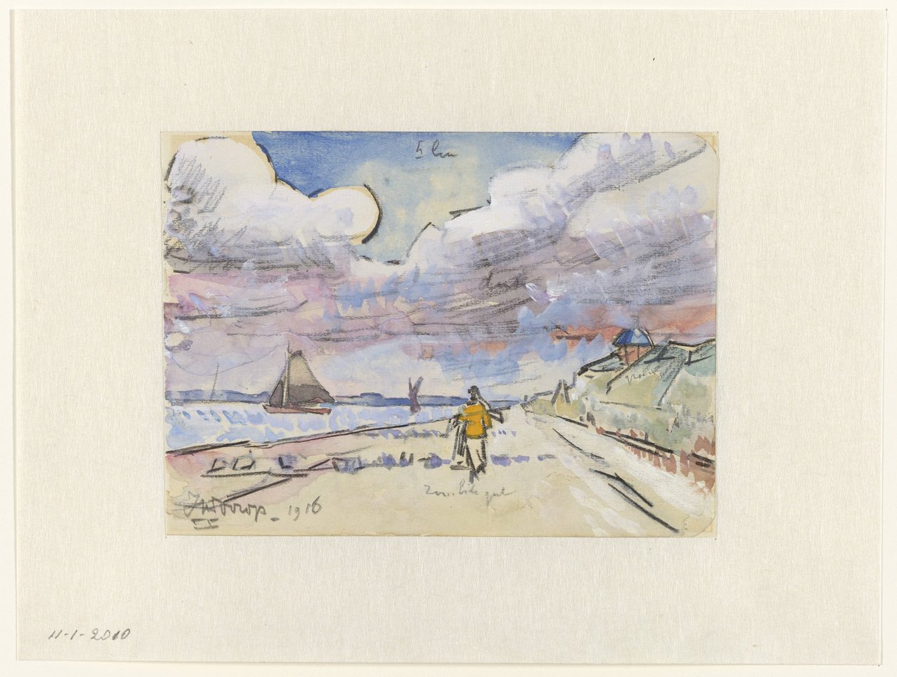 Vei langs kanalen av Jan Toorop