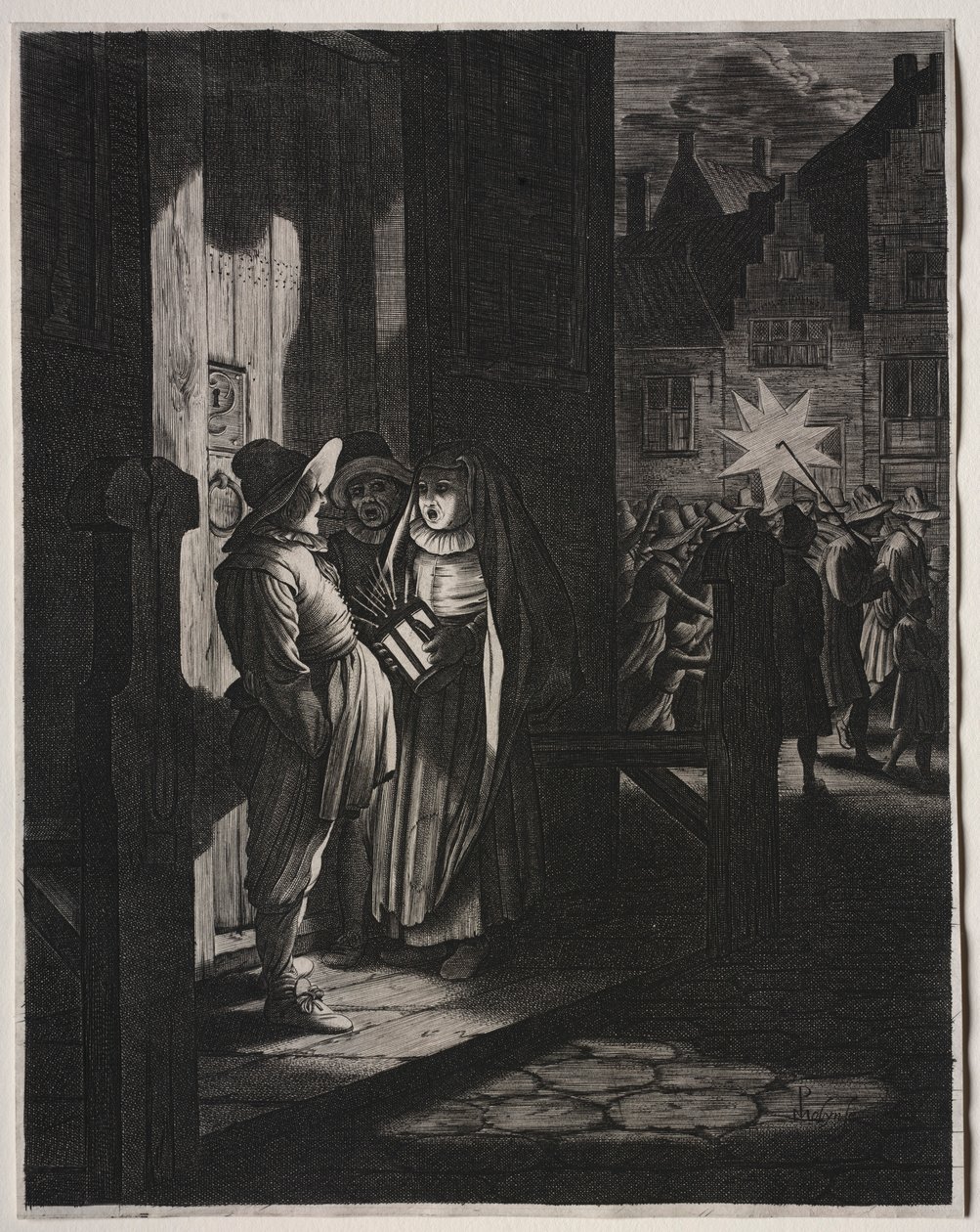 Star of Kings, A Night Piece, 1630. av Jan Van de Velde