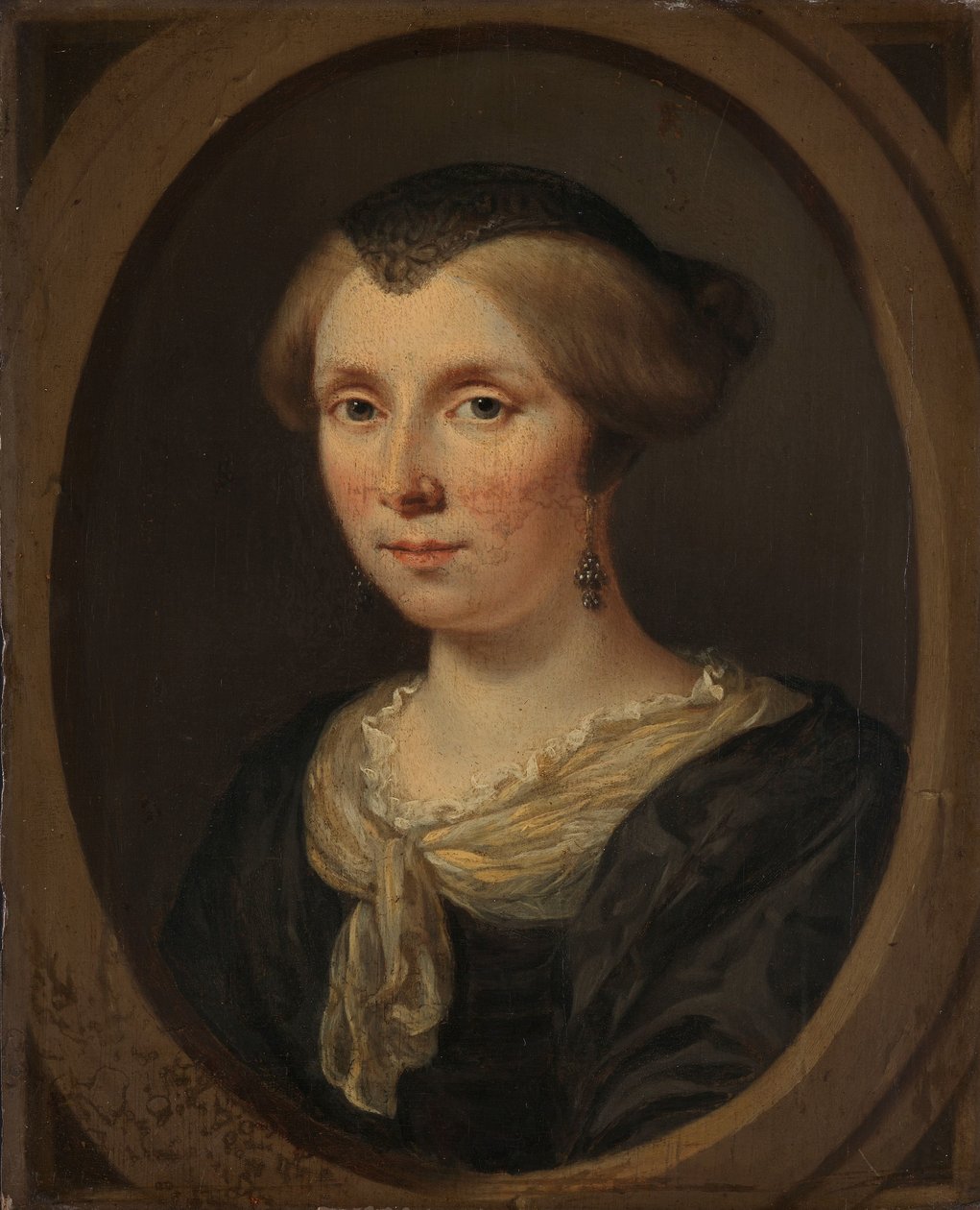 Portrett av Margaretha Verkolje, kone til Reinier Couturier av Jan Verkolje (I)