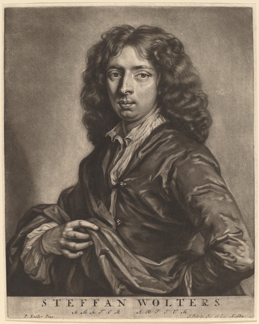 Stefan Wolters av Jan Verkolje I after Sir Godfrey Kneller