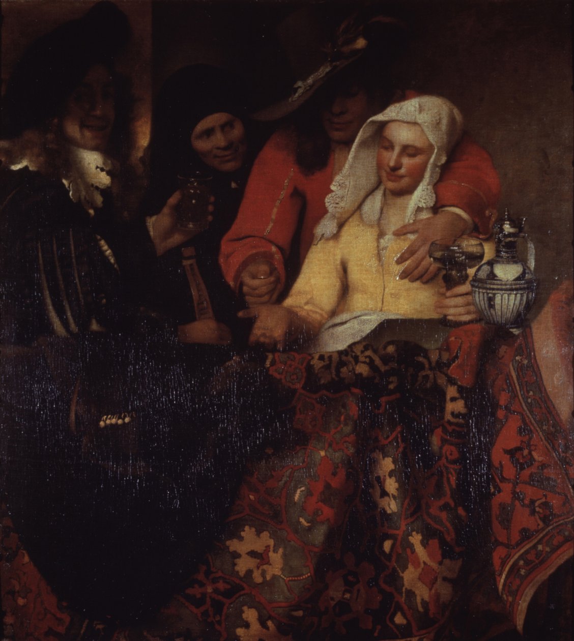 Procuressen, 1656 av Jan Vermeer van Delft