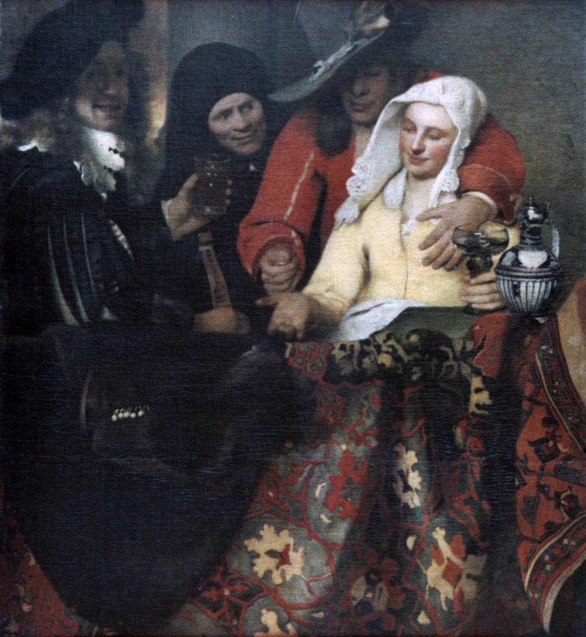 Procuressen, 1656 av Jan Vermeer van Delft