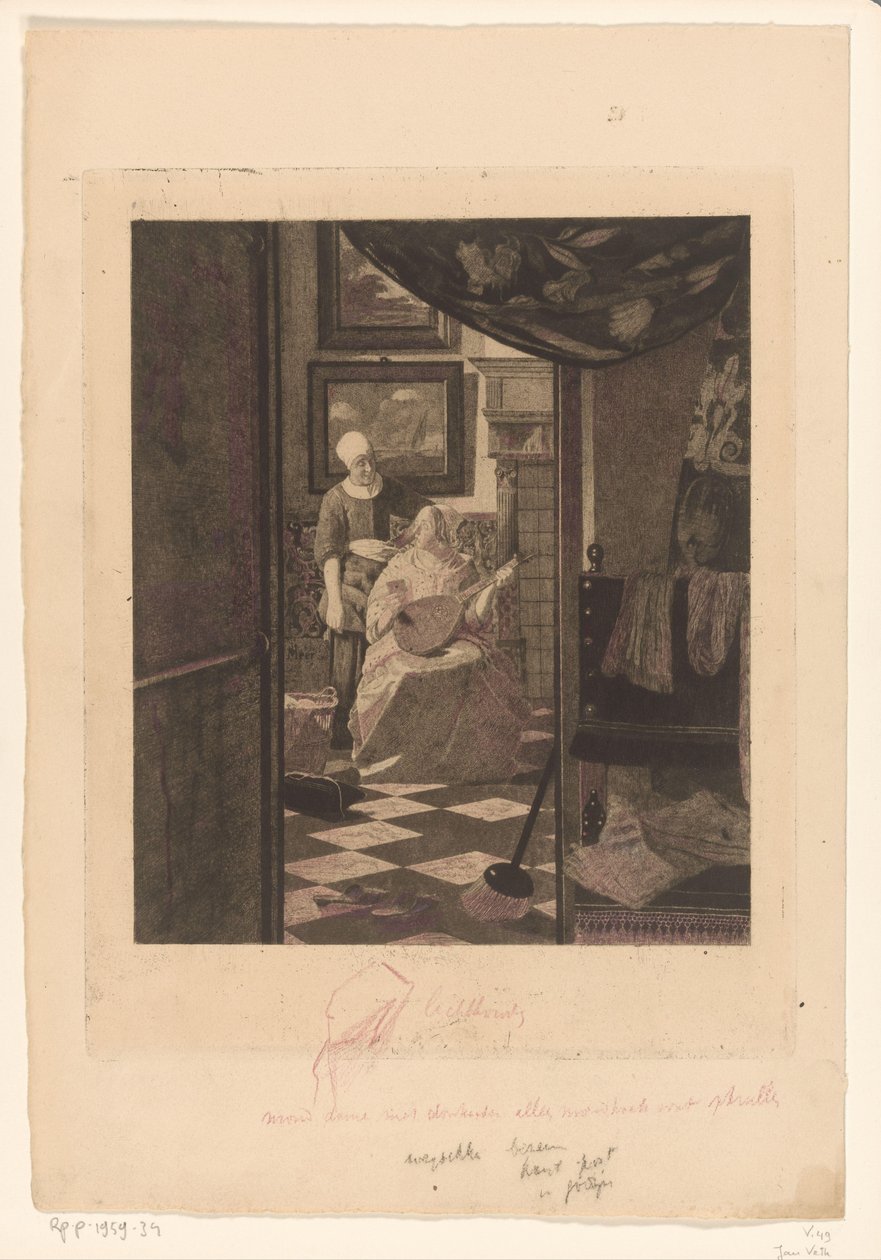 The Love Letter (original tittel) av Jan Veth