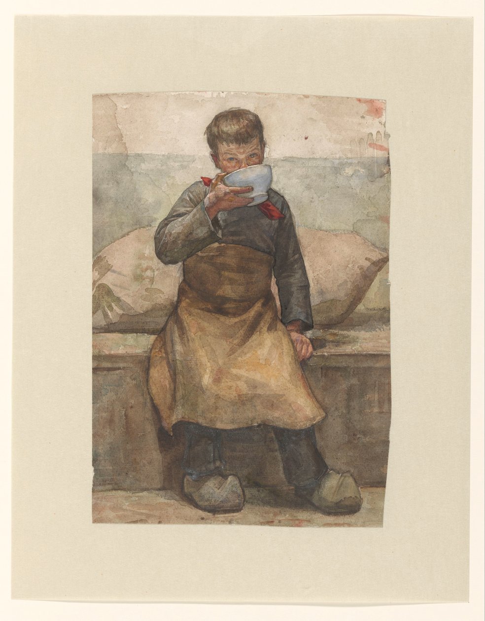 Drikker gutt av Jan Veth
