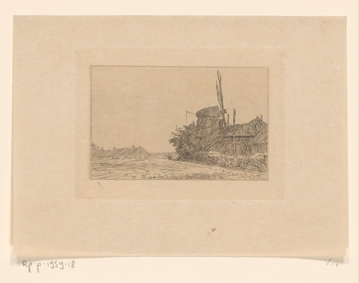 Mølle i Laren av Jan Veth
