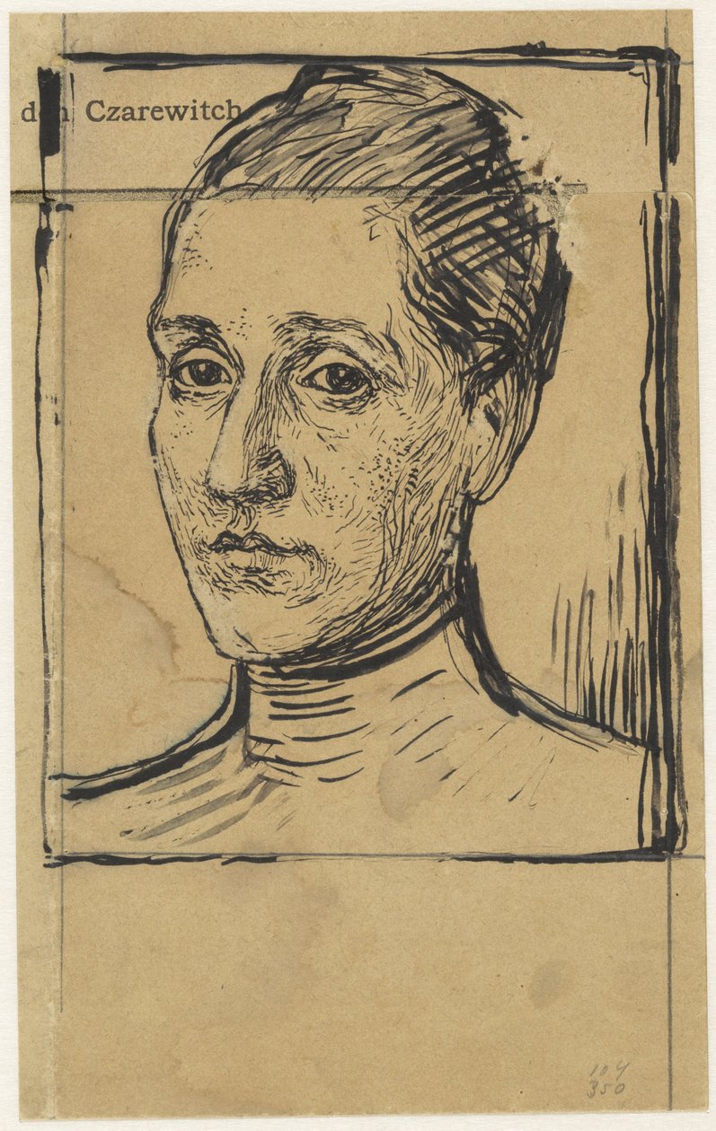 Portrett av Anna Dorothea Veth-Dirks av Jan Veth