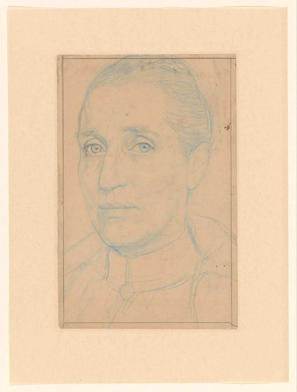 Portrett av Anna Dorothea Veth-Dirks av Jan Veth