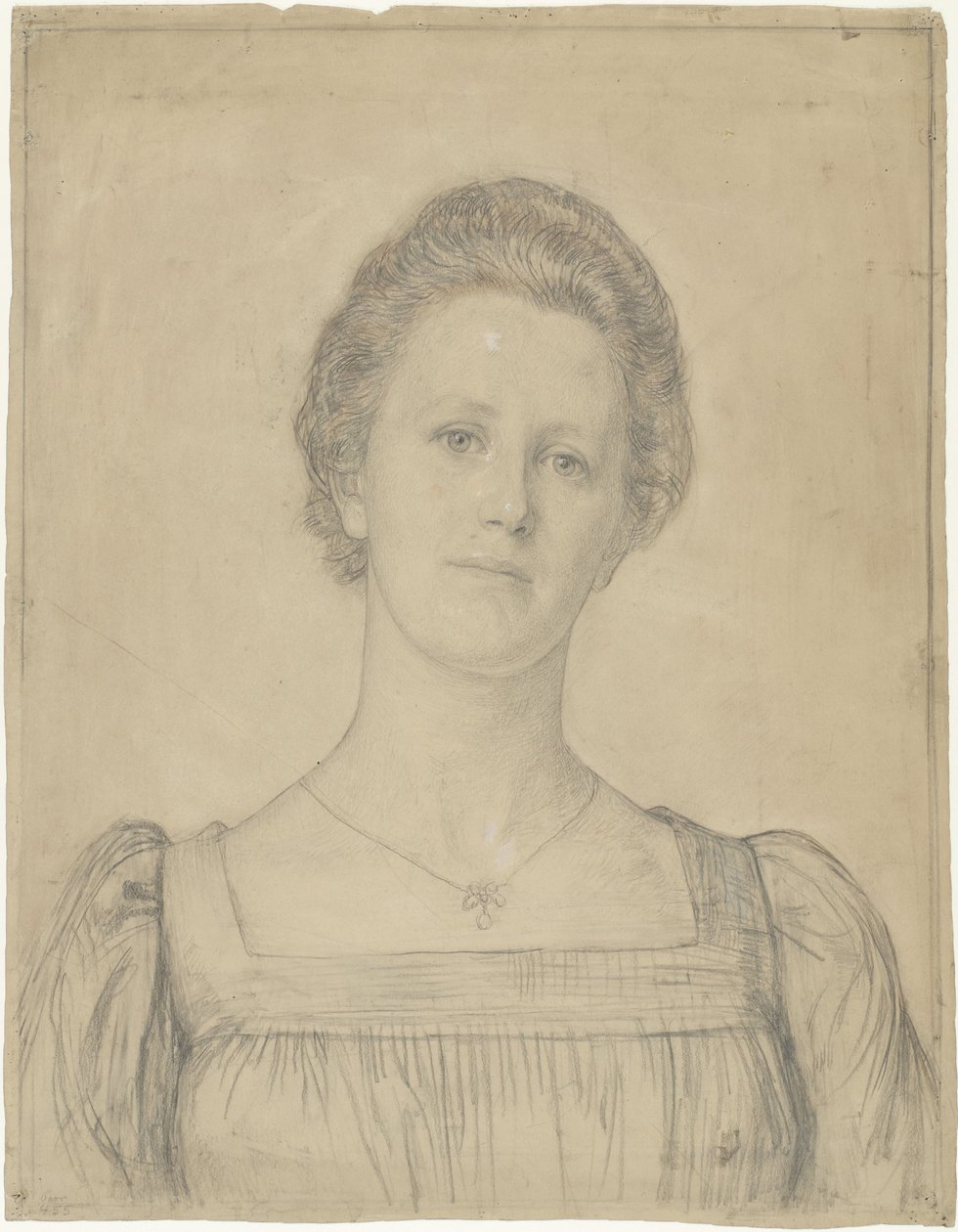 Portrett av Emilie van Kerckhoff av Jan Veth
