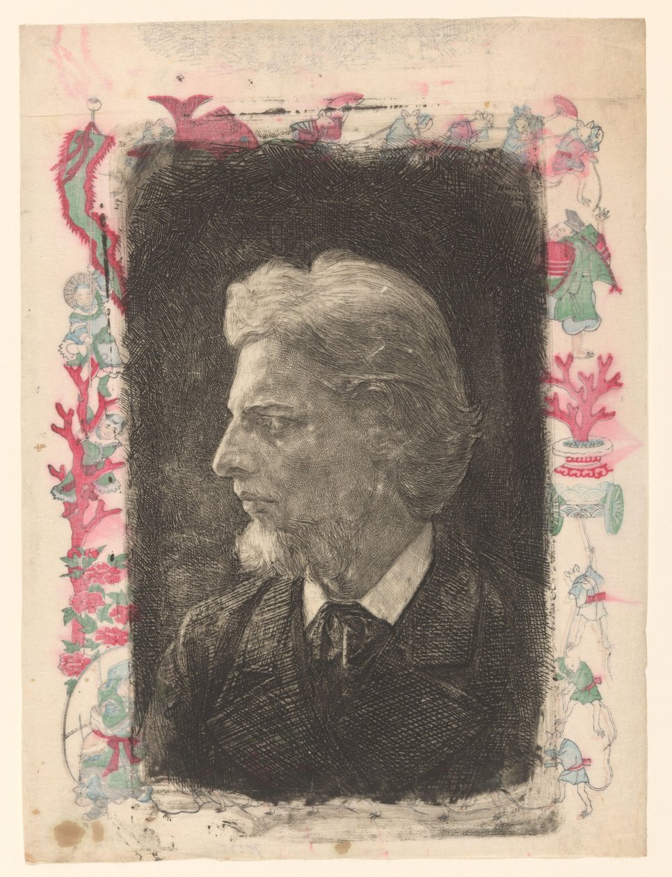 Portrett av Jacques Perk av Jan Veth