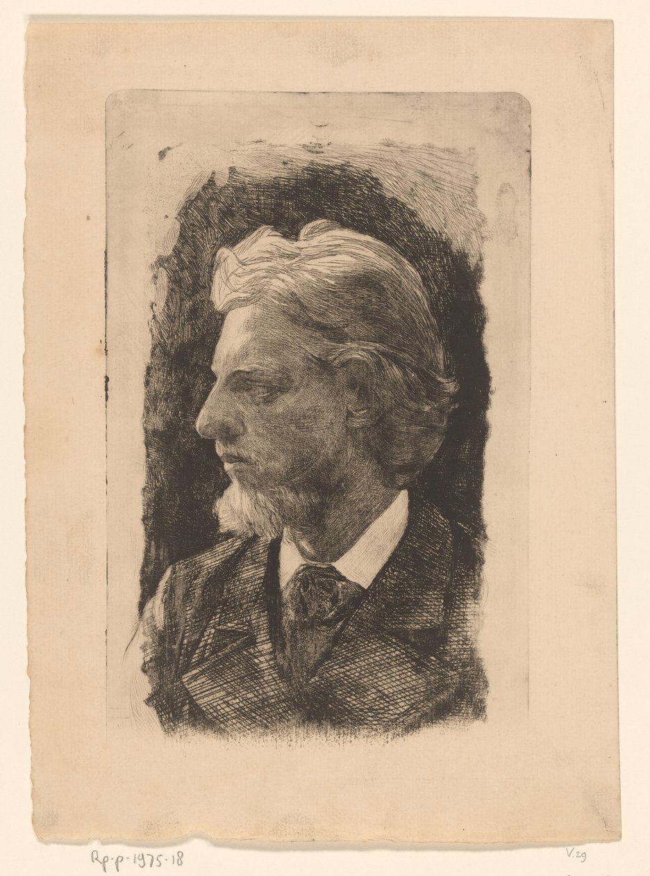 Portrett av Jacques Perk av Jan Veth