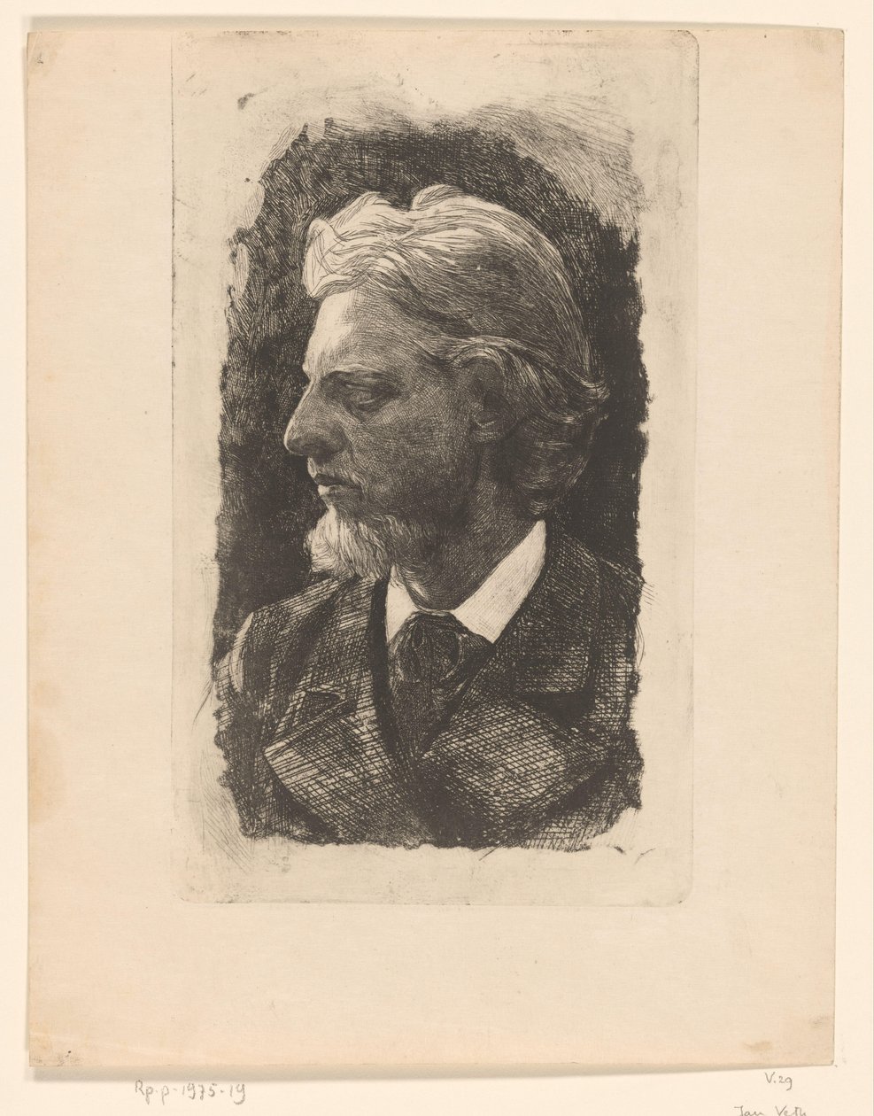 Portrett av Jacques Perk av Jan Veth