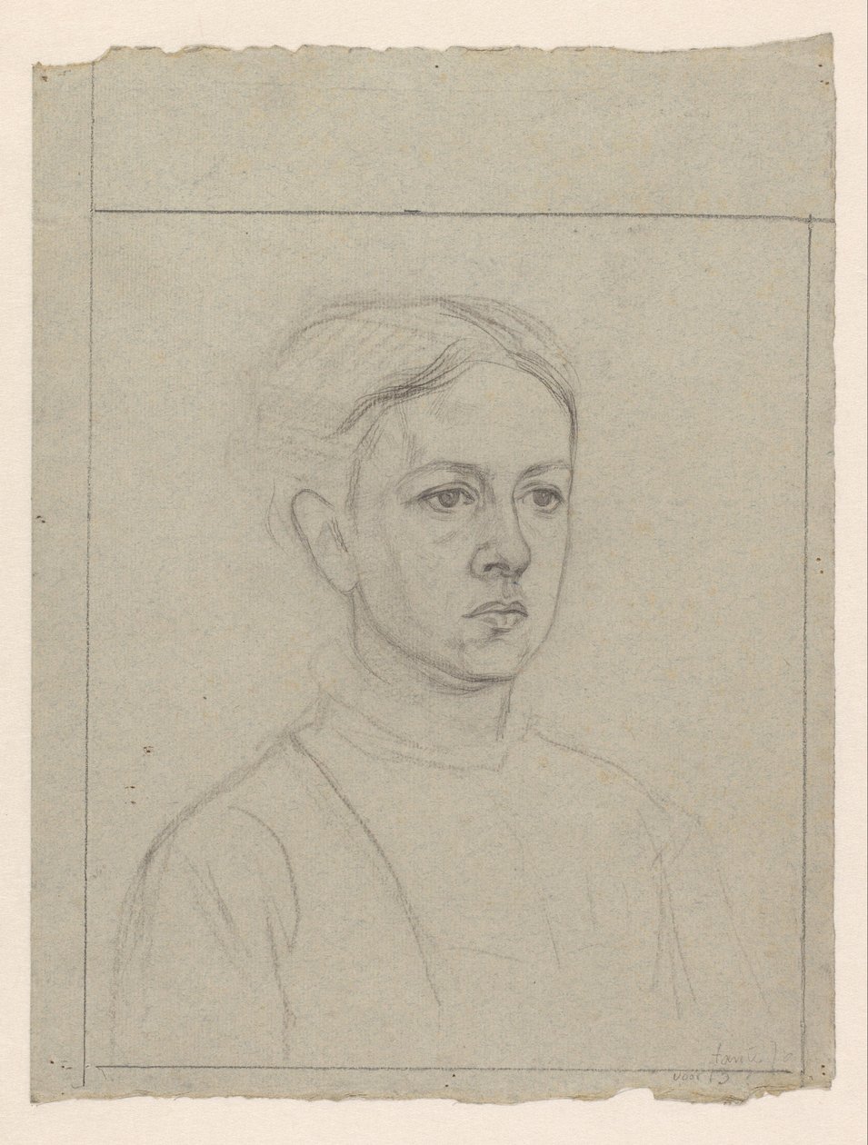 Portrett av Johanna Veth av Jan Veth