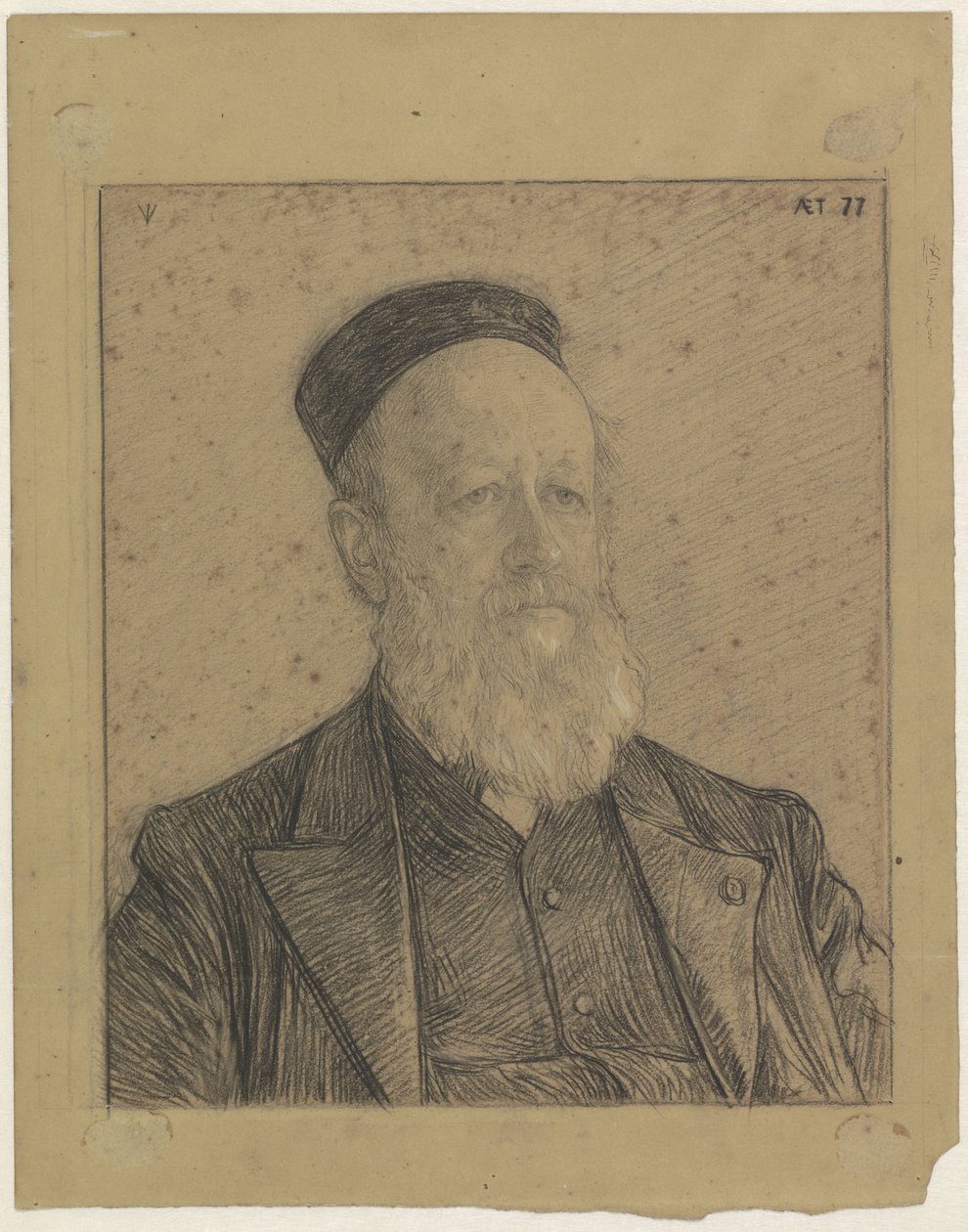 Portrett av Pieter Johannes Veth, 77 år av Jan Veth