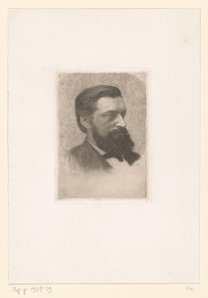 Portrett av Thomas Theodorus Hendrikus Jorissen av Jan Veth