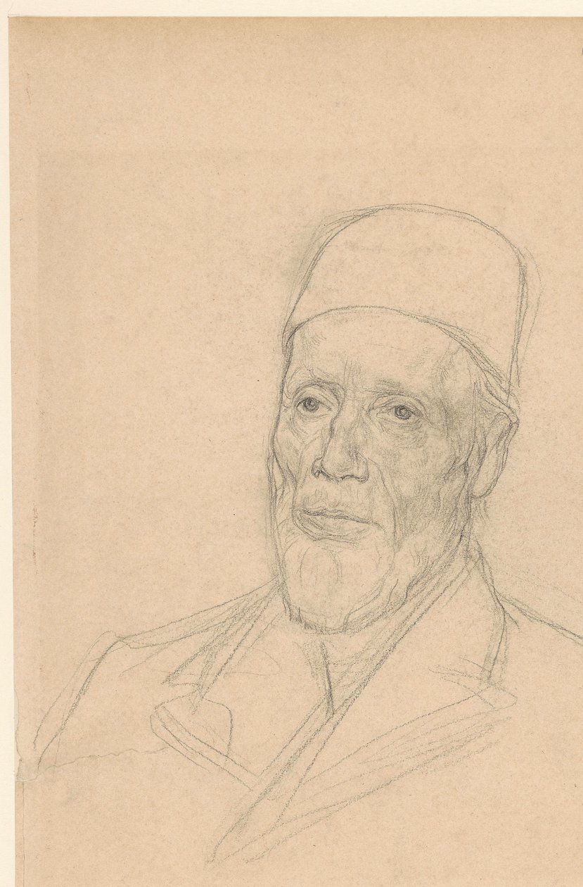 Portrett av Willem Nicolaas Dinger (?) av Jan Veth