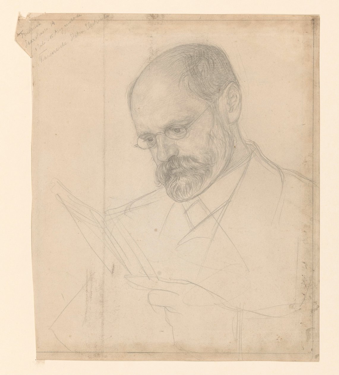 Portrett av herr K. J. Kautsky av Jan Veth