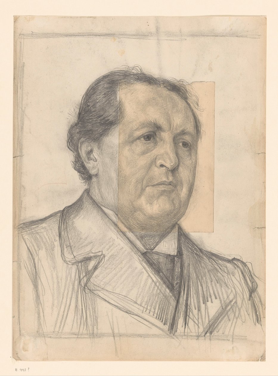 Portrett En Dr. Abraham Kuiper av Jan Veth