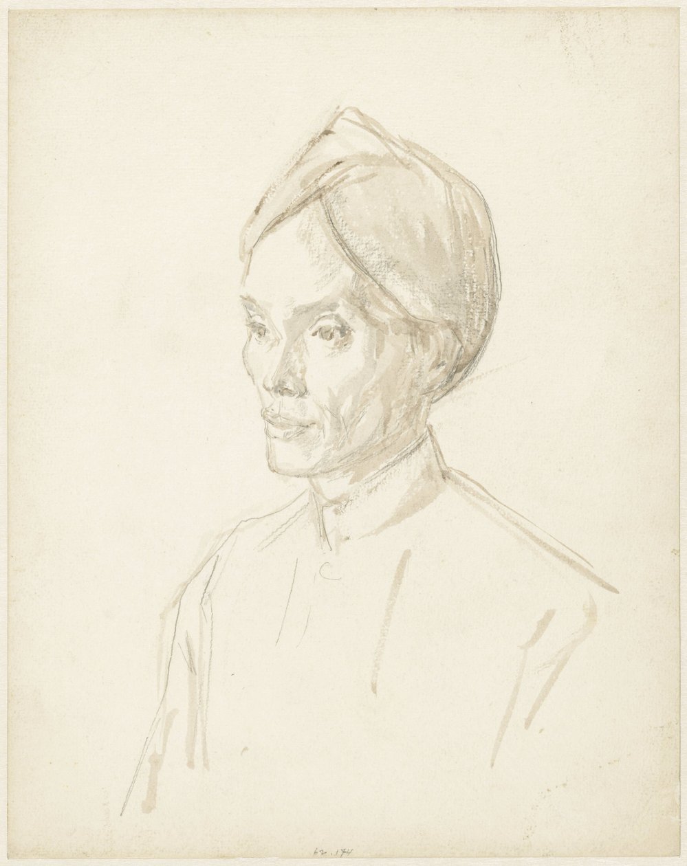 Portrett av en javaneser av Jan Veth