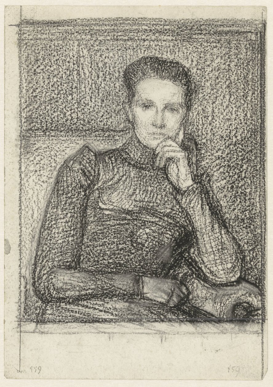 Portrett av fru K.C. Boxman-Winkler av Jan Veth