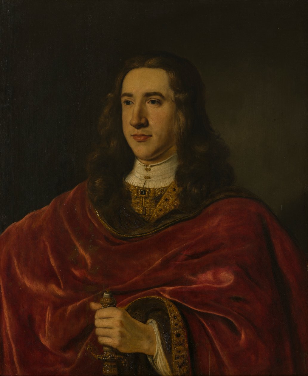 Portrett av Sir John Bridgeman 2nd Bart. (1631-1710), ca. 1651-76 (olje på lerret) av Jan Victors