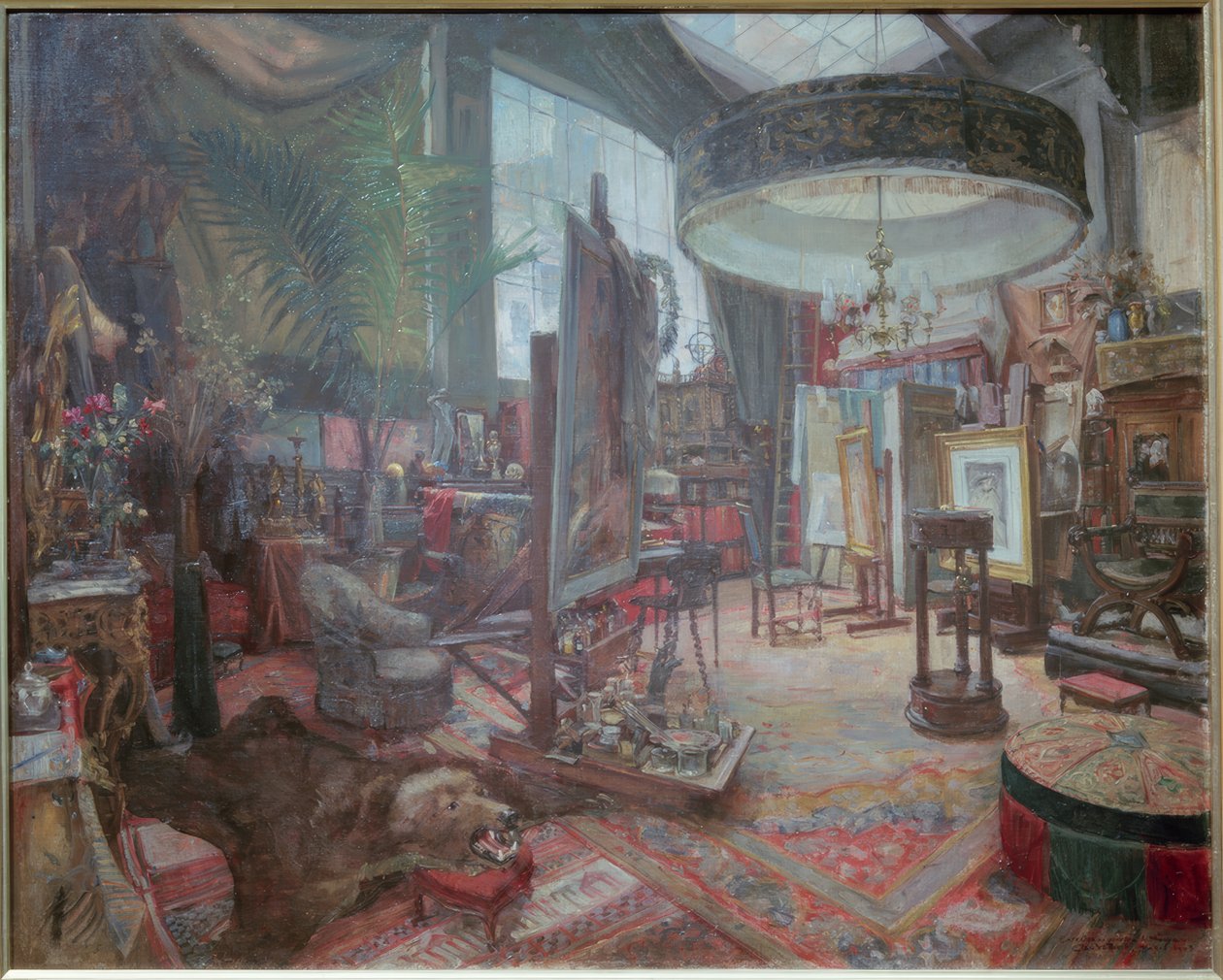 Atelier Alfons Muchas i Paris av Jan Vochoc